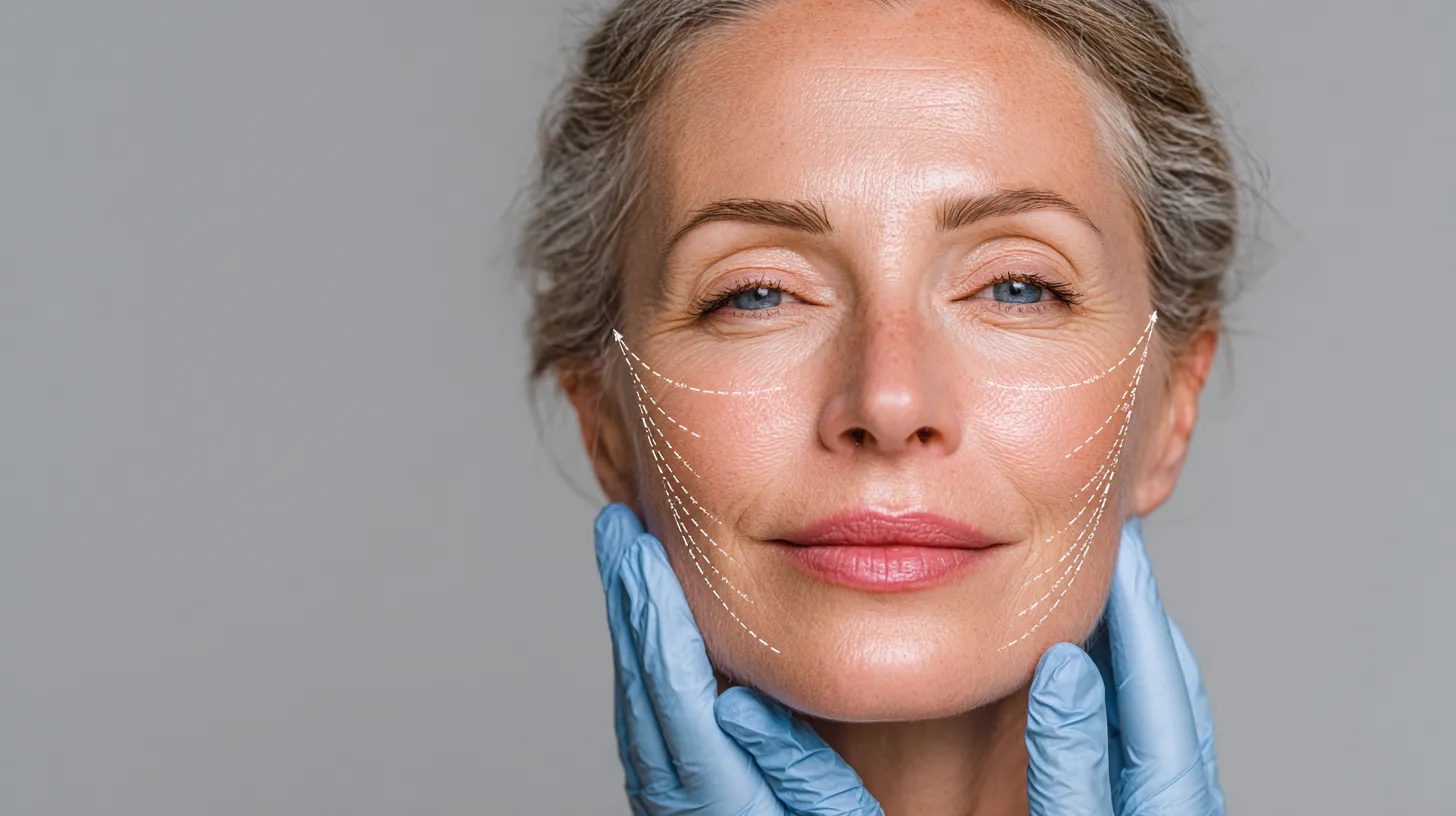 Facial contouring assessment and skin tightening consultation at a Conroe med spa