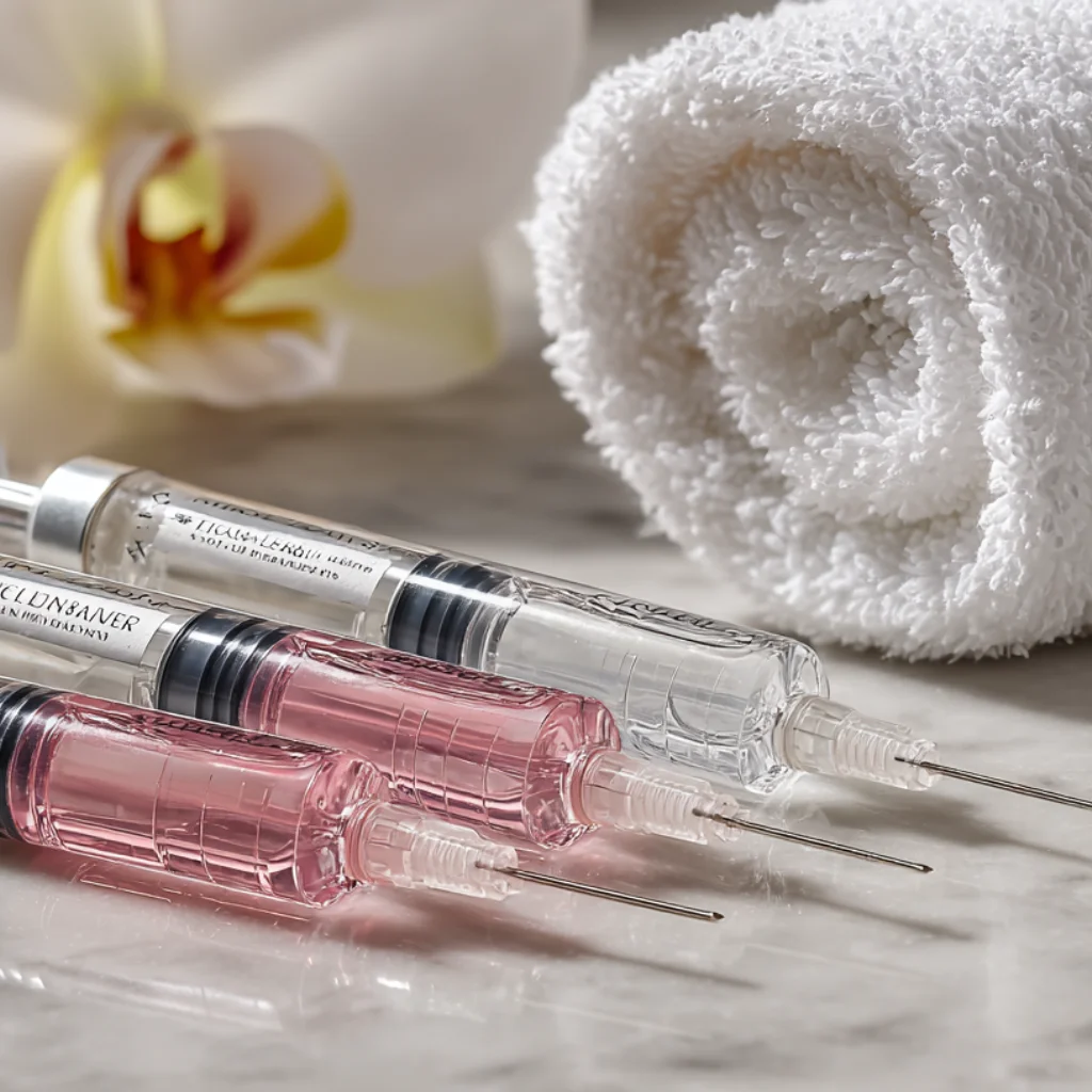 Dermal filler and injectable aesthetic treatments available at a Conroe med spa